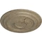 Ekena Millwork Traditional Ceiling Medallion (Fits Canopies up to 5 1/2"), 24 3/8"OD x 1 1/2"P, Gobi Desert Crackle CM24TRGDC - alternate 3